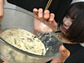 自分の浣腸糞汁○制一気飲み