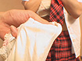 制服女子の愛液染み付きパンティオナニー