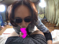巨尻主婦のフェラチオ手コキ（杏）