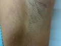 M男が街中で女性にワキを舐めさせて貰う はるの