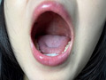 長い舌！みすずちゃんの口内観察