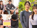 友達同士の大学生男女が密着オイルぬるぬる素股☆はるか サンプル画像1