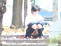 JKのムッチリ太ももとシミ付パンティー○撮