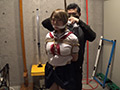 ロープで縛られ苦しみ悶える女（りお）