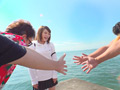 ぼっちナンパ in残暑の千葉内房 若娘学生とSEX！