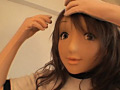 ギャルっ娘に着ぐるみ肌タイアニメマスク
