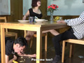 娘にマゾ従僕へと落とされていく父親