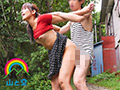 スカートめくり○撮され生ハメ中出し許すパンチラ人妻