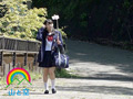 ※SSR級のド変態※露出実況中の女子●生を発見！