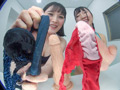 ダブルバーチャル女体臭M男責め汚パンティーコキ