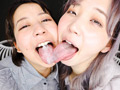 唾液臭漂う濃厚顔面舐めレズ