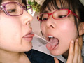 白濁痰唾汁吐き顔面舐めレズ
