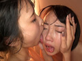 濃厚どろどろ唾液顔面舐めレズ