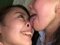 濃厚どろどろ唾液顔面舐めレズ