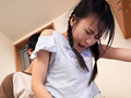 尾行わいせつ 三つ編み貧乳パイパン少●あおちゃん