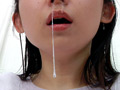 美女の高粘度鼻水鑑賞