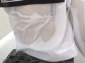濡れて透けるセーラー服と下着 サンプル画像3