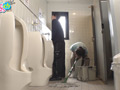 ニンゲン観察 トイレ清掃バイトのド変態お姉さん
