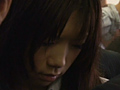 超満員電車で身動きが取れない美女に射精2