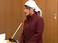 デカい乳輪がハミ出ても気づかない巨乳ノーブラ女