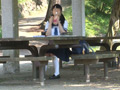 尻肉を掴まれ後ろから即ハメされた女子○生