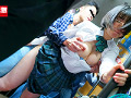 制服越しにねっとり乳揉み痴○19 美乳女子○生