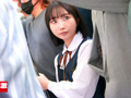 ロングスカート女学生痴○ 推定143cm／黒髪パイパン娘