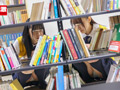 図書館で声も出せず糸引くほど愛液が溢れ出す敏感娘28