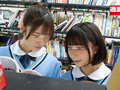 図書館で声も出せず糸引くほど愛液が溢れ出す敏感娘28