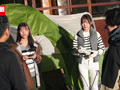 友達を助けれず2人同時にまわされた女子キャンパー2