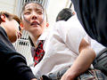 対面羞恥でベロキス発情娘8 むっつり巨尻J○ サンプル画像2