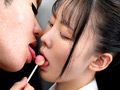 対面羞恥でベロキス発情娘8 むっつり巨尻J○ サンプル画像3