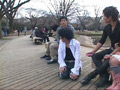 ○められたいゲイ「公園での○め」