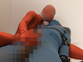 ZENTAI GIRL ENCASEMENT HAND JOB