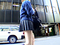 追跡！女子○生歩くパンチラ逆さ撮り