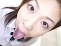 女子○生のベロフェチ舌上発射
