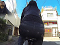 チャリ尻 自転車こいで動く尻