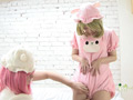 どうぶつロンパース くま＆うさぎ vol.1