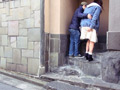 所かまわずクソする女 路上ウンコと腹上便
