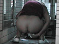 仮設トイレでおしっこうんこ