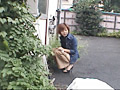 仮設トイレでおしっこうんこ
