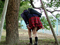 淫らな放尿女子○生