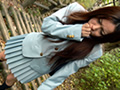 寒空の下校小便美少女