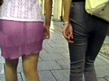 追跡！街角透け下着2