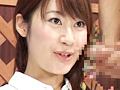 女子アナに顔射！