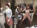洋服屋でガチンコ羞恥マネキンチャレンジ