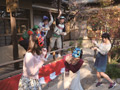 ターゲットは鬼役のママさん！ちびっこセクハラ痴○隊