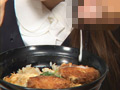 【AIリマスター版】お食事中に顔射して食ザー