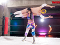 巨乳女子プロレスラー天雷KOU 連●中出しデスマッチ！！