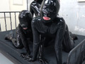 Rubber Enclosure Fetish～ラバー3Pベッド編～